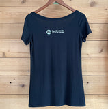 Ladies' Cut Pint O' Gold Bamboo Organic Cotton Tee in Eclipse